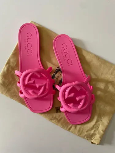 Gucci rubber slides - Size 38