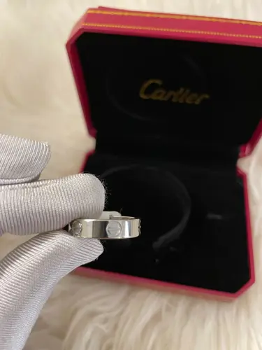 Cartier silver ring - Size 7