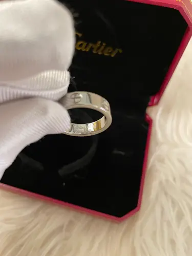 Cartier silver ring - Size 7