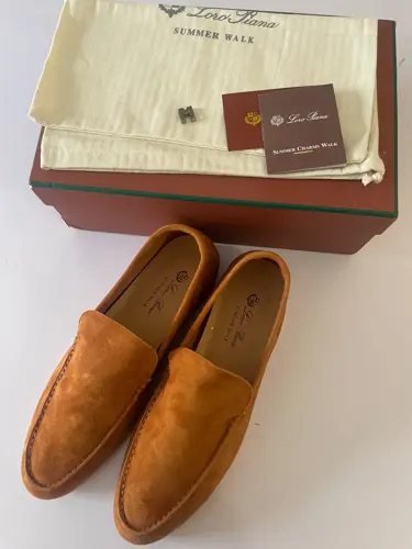 Loro Piana Summer walk loafers - Size 43 