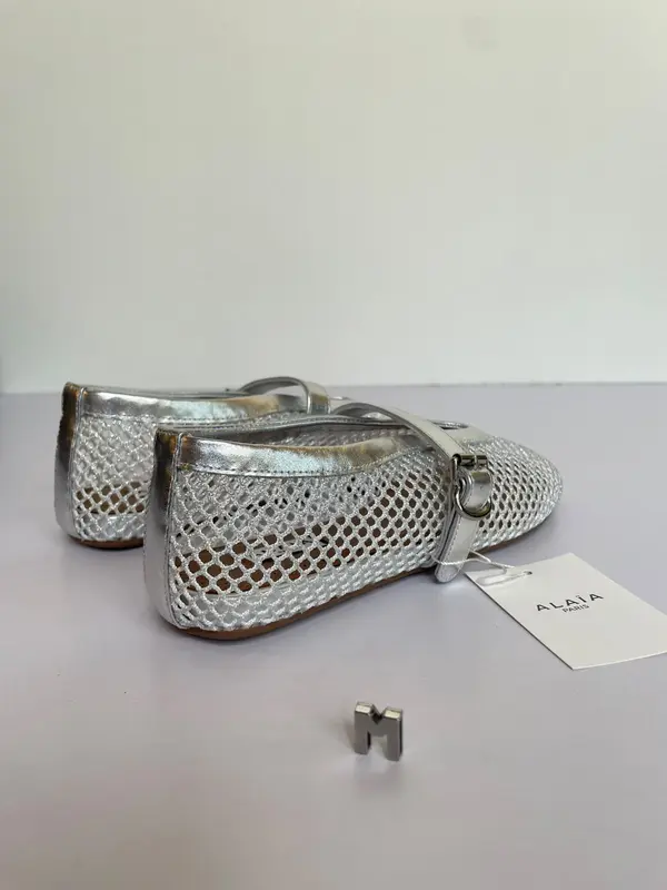 Alaia Pumps Silver - Size 39 