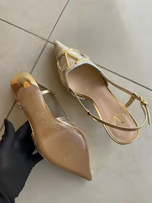 Valentino Slingback Heels - Size 38 