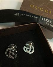 Gucci earrings Black stones - M