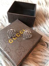 Gucci earrings Black stones - M