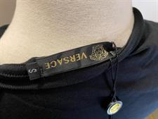 Versace T shirt Black (gold medusa logo) 