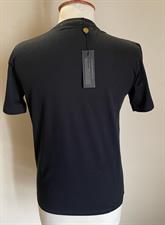 Versace T shirt Black (gold medusa logo) 