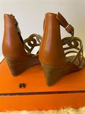 Hermes birsbane sandal brown EU 41
