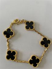Vca bracelet Black - 15 carat - With box
