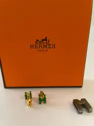 Hermes POP H earrings - Green 
