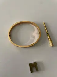 Cartier Love bangle plain (Classic)- Rosegold