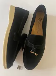 Loro Piana Black loafers - Size 38 - Master regular 