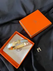 Hermes Clic H bangle - Size 18