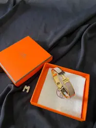 Hermes Clic H bangel Beige - Size 20