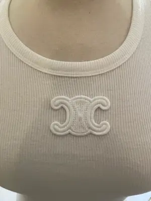 Celine Top white - Medium 