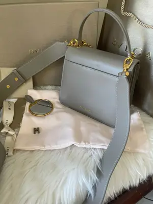 Bvlgari top handle mini bag 19.5cm 