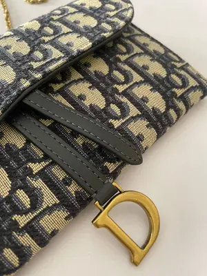 Dior Small Saddle Pouch with Chain - 19cm 