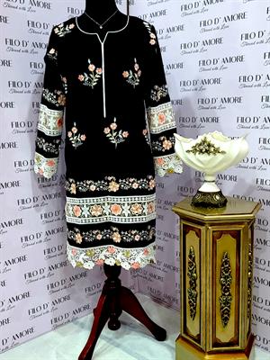 Applique Floral Kurti