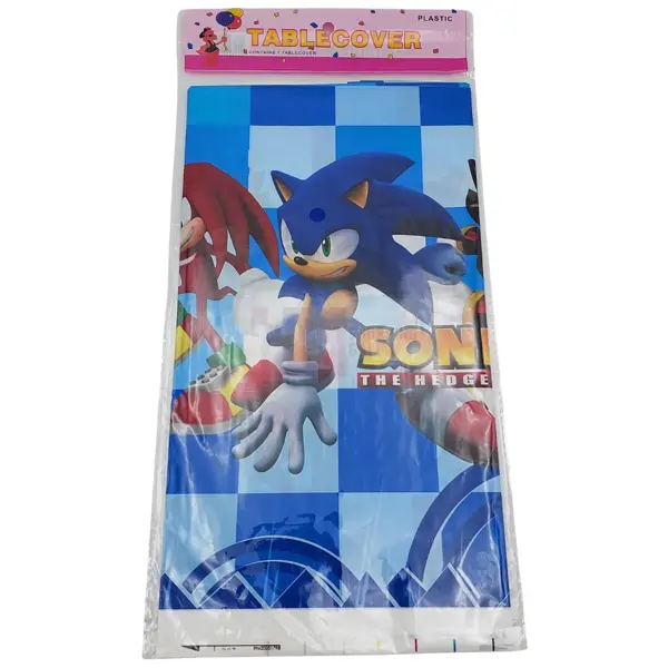 Sonic - 108 cm x 180 cm - Table Cover - Multicolors - Unisex - Pack Of 1