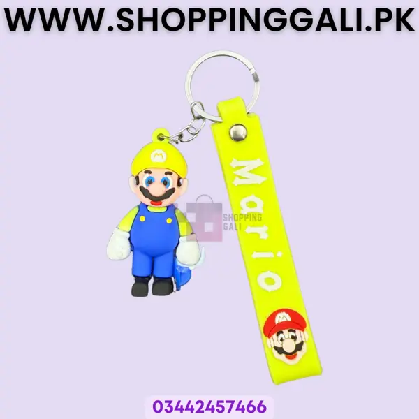 Super Mario - Keychain -  Multicolor - Unisex - Pack Of 1