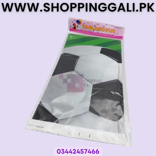 FOOTBALL TABLE COVER FOR TABLE DECORATION BIG BALL ( 108 CM X 180 CM )