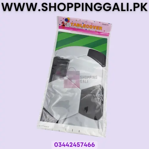FOOTBALL TABLE COVER FOR TABLE DECORATION BIG BALL ( 108 CM X 180 CM )
