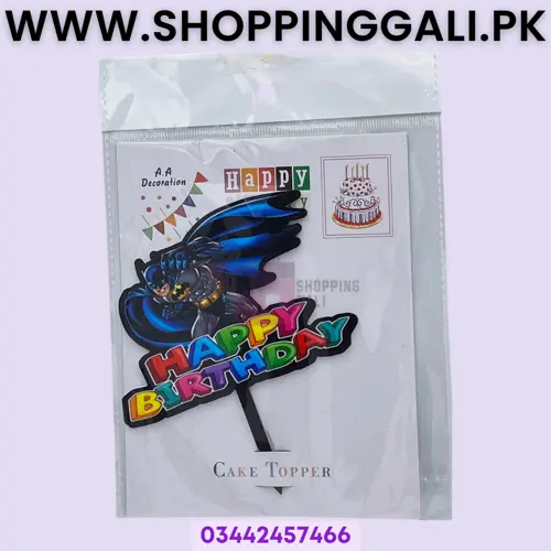 DELIGHTFUL BATMAN CAKE TOPPER: PERFECTLY ADORABLE FINISHING TOUCH FOR YOUR LITTLE ONE'S CELEBRATION
