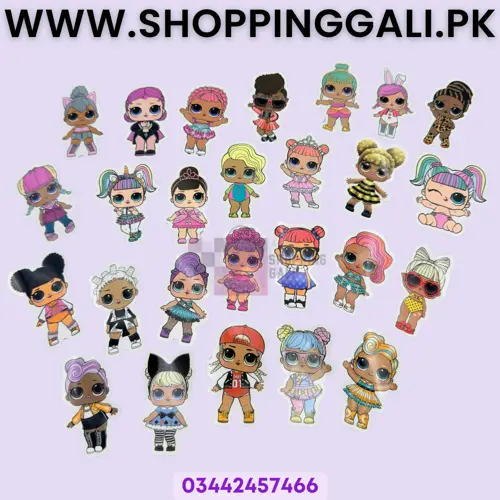 Lol Surprise - Stickers - Multicolors - Girls - Pack Of 26