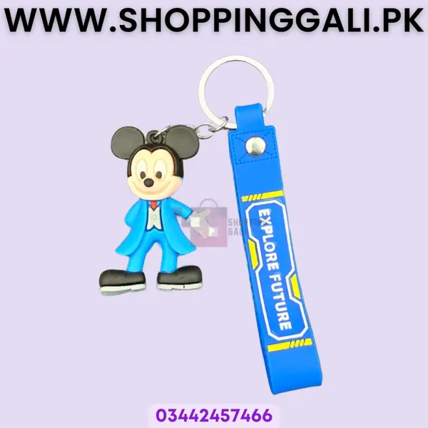 Mickey Mouse - Keychain - Multicolor - Boys - Pack Of 1