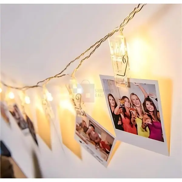 10 Clip Fairy Lights - 5 Ft String - Lights Warm - Unisex - Pack Of 1