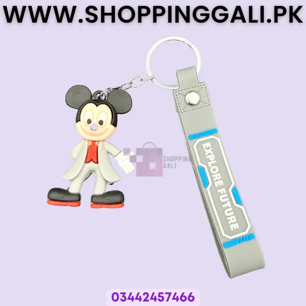Mickey Mouse - Keychain - Multicolor - Boys - Pack Of 1