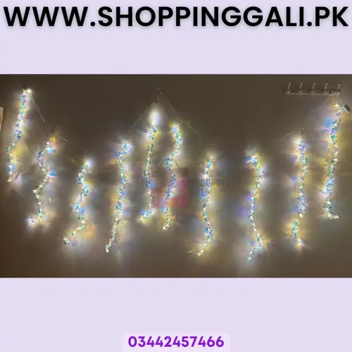 Fairy Light 37 Inch Lari Height 164 Inch String Electric Curtain Light Warm White Pack Of 1