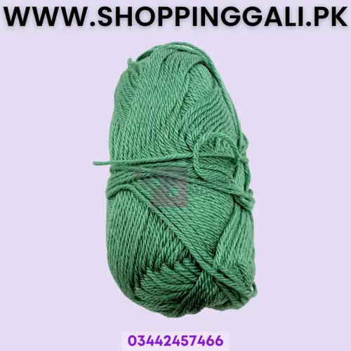 Wool Ribbon Green - 100 Gaz Length - Unisex - Pack Of 1 