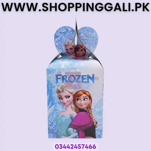 FROZEN GOODY BOX LIGHT BLUE ( PACK OF 10 GIFT BOXES )