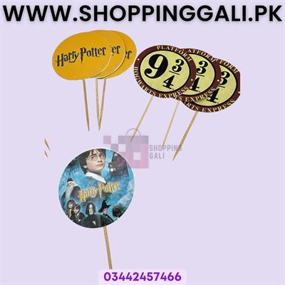 HARRY POTTERS CUPCAKE TOPPERS ( PACK OF 10 CUPCAKE TOPPERS )