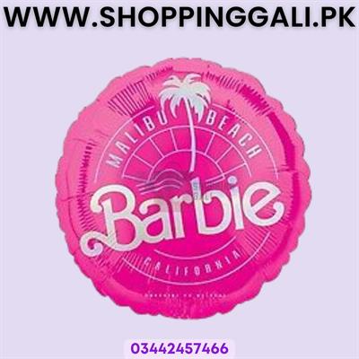 Barbie Malibu Beach Foil Balloon - 18 Inch - Balloon Decoration Items - Pink - Girls - Pack Of 1