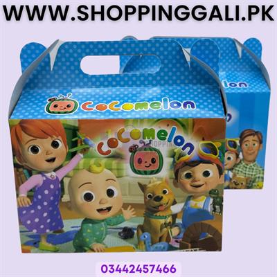 Cocomelon Goody Box - 6.5 x 7 x 3.5 Inch - Gift Box - Cocomelon Theme - Multicolor - Unisex - Pack Of 10