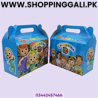 Cocomelon Goody Box - 6.5 x 7 x 3.5 Inch - Gift Box - Cocomelon Theme - Multicolor - Unisex - Pack Of 10