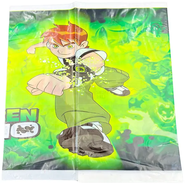  Ben10 Table Cover - 108 cm x 180 cm - Green - Boys - Pack Of 1