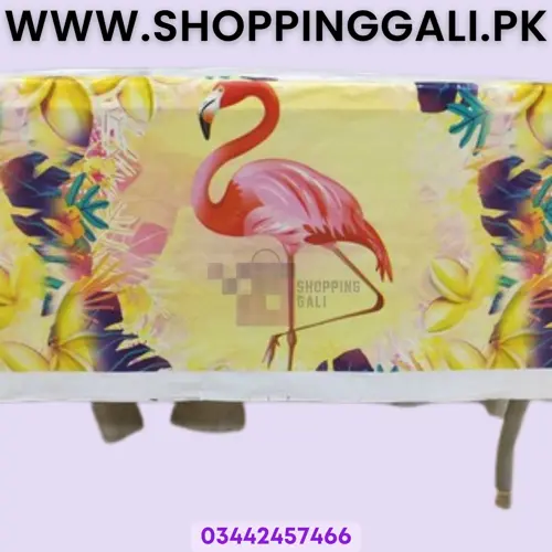 FLAMINGO TABLE COVER FOR TABLE DECORATION ( 108 CM X 180 CM )