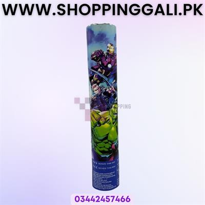 AVENGERS THEME PARTY POPPERS - 30 CM PARTY POPPER - AVENGERS PARTY POPPERS