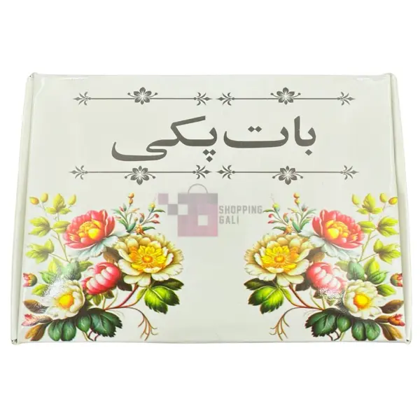 Baat Pakki Sweet Box - 4.6 Inch x 3 Inch - 250 Grams Sweet Box - Multicolor Floral - Pack Of 25