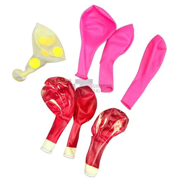 Balloon Stand  7 Place With Balloons - Plastic - Multicolor - Unisex - Pack Of 1