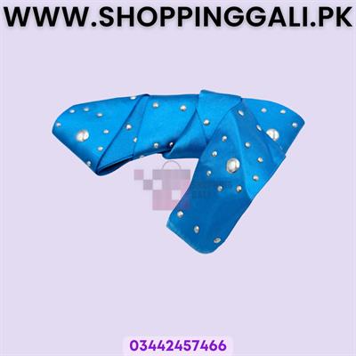 Blue Satin Ribbon - 88 Inch Length 1.5 Inch Width - Fabric Ribbon - Unisex - Pack Of 1