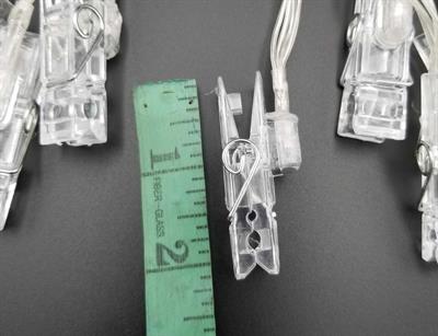 20 LED CLIPS FAIRY LIGHT - POLAROIDS FAIRY LIGHT - BATTERY OPERATED FAIRY LIGHT - ROOM DECORATION FAIRY LIGHT