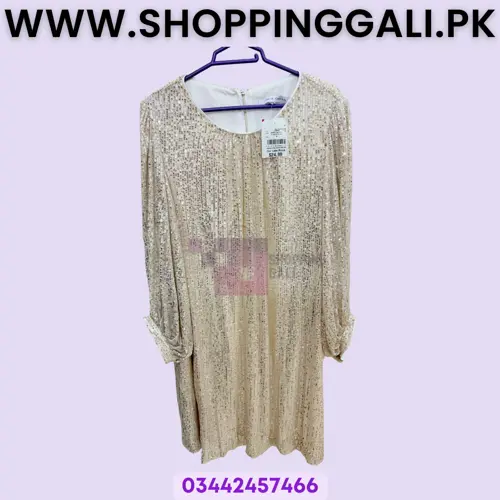 Social Dress Small Size 16 Party Cream Color Women's