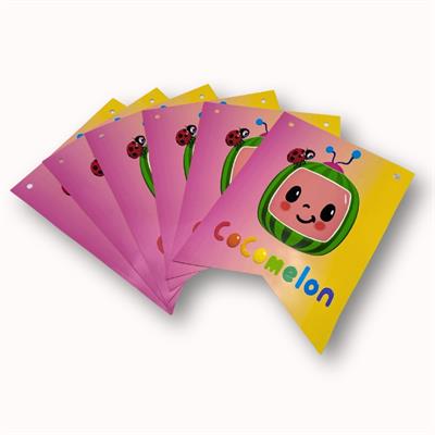 Cocomelon Fun to Life! Set of 6 Coco melon Character Cutouts (4.5 & 6.5 Inches)