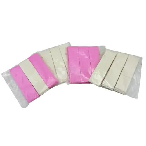 Crepe Paper Ribbon Craft Pink And White Pack Of 30