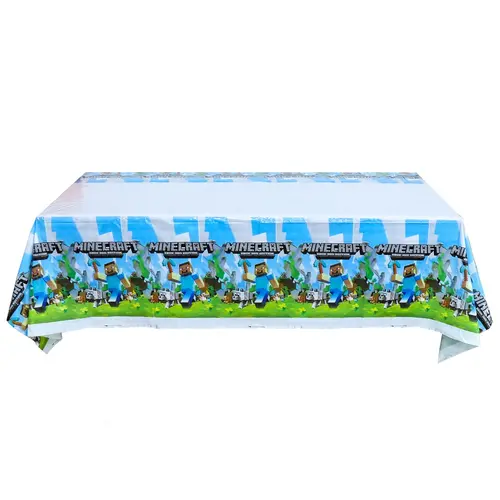 Minecraft Table Cover - 108 cm x 180 cm - Table Cover - Multicolors - Pack Of 1