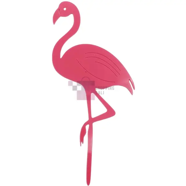 Flamingo Cake Topper - 5 Inch - Cake Toppers - Pink - Girls - Pack of 1