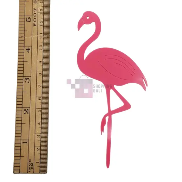 Flamingo Cake Topper - 5 Inch - Cake Toppers - Pink - Girls - Pack of 1